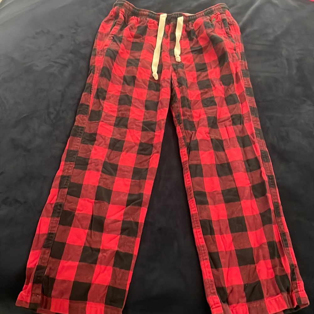 Red & Black Plaid PJ Pants